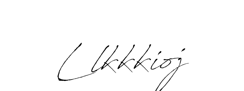 Use a signature maker to create a handwritten signature online. With this signature software, you can design (Antro_Vectra) your own signature for name Llkkkioj. Llkkkioj signature style 6 images and pictures png