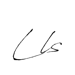 Best and Professional Signature Style for Lls. Antro_Vectra Best Signature Style Collection. Lls signature style 6 images and pictures png