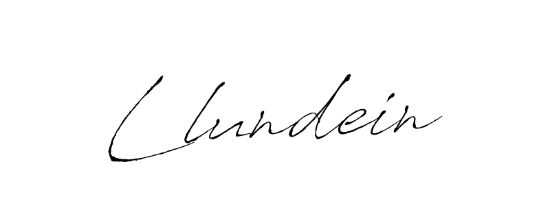 How to make Llundein signature? Antro_Vectra is a professional autograph style. Create handwritten signature for Llundein name. Llundein signature style 6 images and pictures png