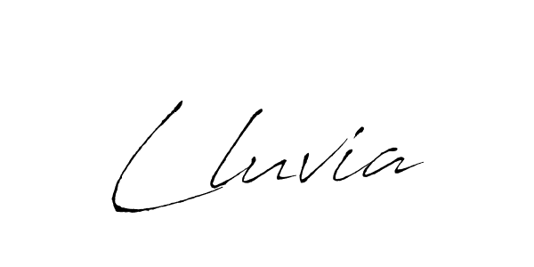 Antro_Vectra is a professional signature style that is perfect for those who want to add a touch of class to their signature. It is also a great choice for those who want to make their signature more unique. Get Lluvia name to fancy signature for free. Lluvia signature style 6 images and pictures png