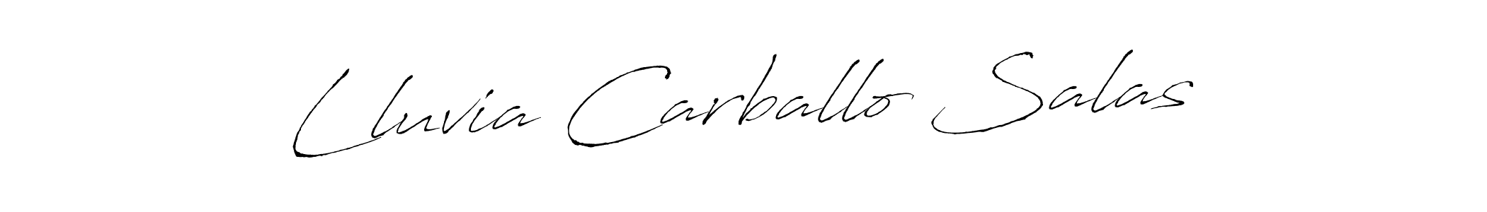 How to make Lluvia Carballo Salas signature? Antro_Vectra is a professional autograph style. Create handwritten signature for Lluvia Carballo Salas name. Lluvia Carballo Salas signature style 6 images and pictures png