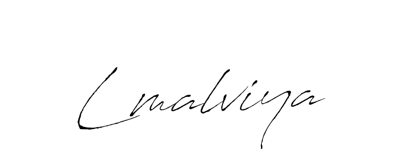 Similarly Antro_Vectra is the best handwritten signature design. Signature creator online .You can use it as an online autograph creator for name Lmalviya. Lmalviya signature style 6 images and pictures png