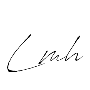 You should practise on your own different ways (Antro_Vectra) to write your name (Lmh) in signature. don't let someone else do it for you. Lmh signature style 6 images and pictures png