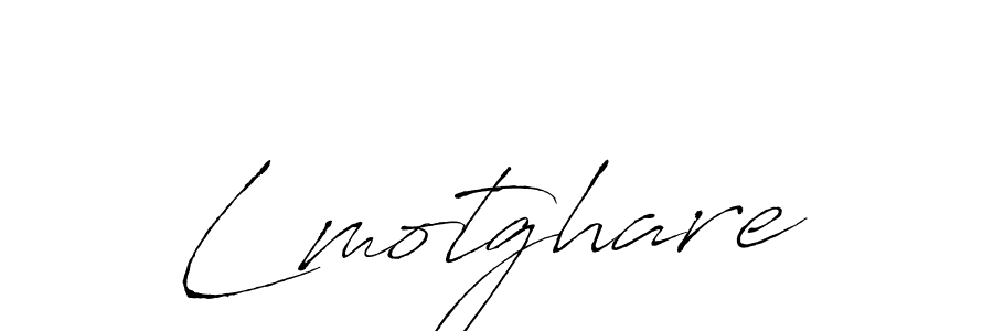 You should practise on your own different ways (Antro_Vectra) to write your name (Lmotghare) in signature. don't let someone else do it for you. Lmotghare signature style 6 images and pictures png