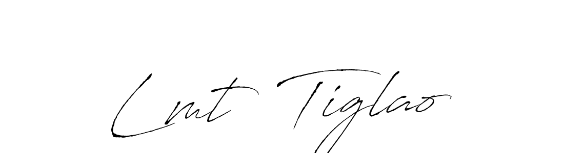 You should practise on your own different ways (Antro_Vectra) to write your name (Lmt  Tiglao) in signature. don't let someone else do it for you. Lmt  Tiglao signature style 6 images and pictures png