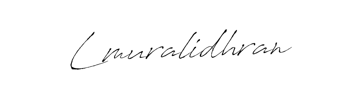 Once you've used our free online signature maker to create your best signature Antro_Vectra style, it's time to enjoy all of the benefits that Lmuralidhran name signing documents. Lmuralidhran signature style 6 images and pictures png