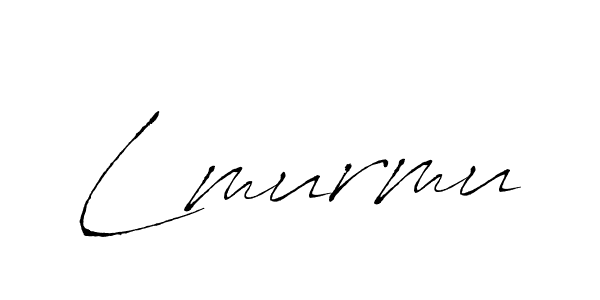 How to make Lmurmu signature? Antro_Vectra is a professional autograph style. Create handwritten signature for Lmurmu name. Lmurmu signature style 6 images and pictures png