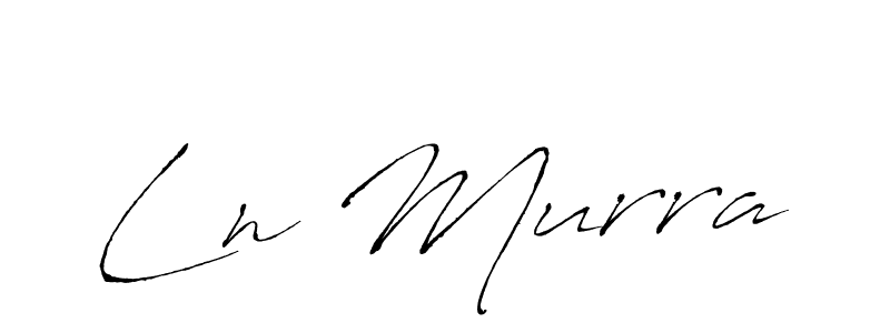 This is the best signature style for the Ln Murra name. Also you like these signature font (Antro_Vectra). Mix name signature. Ln Murra signature style 6 images and pictures png