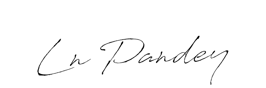 Similarly Antro_Vectra is the best handwritten signature design. Signature creator online .You can use it as an online autograph creator for name Ln Pandey. Ln Pandey signature style 6 images and pictures png