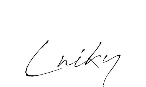 It looks lik you need a new signature style for name Lniky. Design unique handwritten (Antro_Vectra) signature with our free signature maker in just a few clicks. Lniky signature style 6 images and pictures png