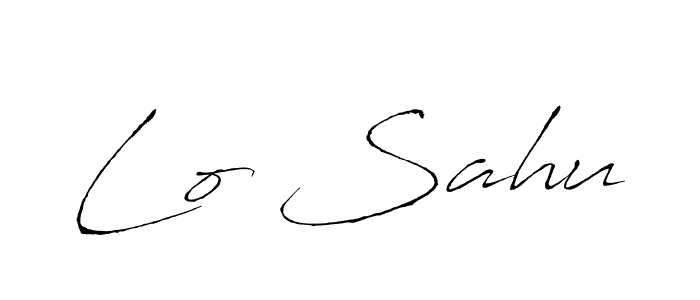 It looks lik you need a new signature style for name Lo Sahu. Design unique handwritten (Antro_Vectra) signature with our free signature maker in just a few clicks. Lo Sahu signature style 6 images and pictures png