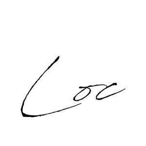 This is the best signature style for the Loc name. Also you like these signature font (Antro_Vectra). Mix name signature. Loc signature style 6 images and pictures png