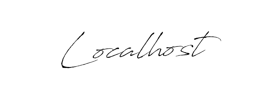 Use a signature maker to create a handwritten signature online. With this signature software, you can design (Antro_Vectra) your own signature for name Localhost. Localhost signature style 6 images and pictures png