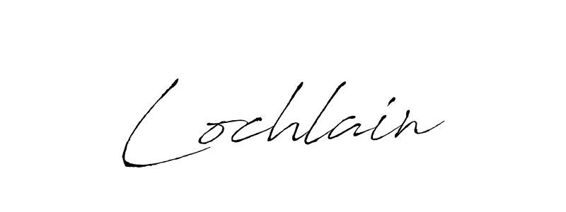 Design your own signature with our free online signature maker. With this signature software, you can create a handwritten (Antro_Vectra) signature for name Lochlain. Lochlain signature style 6 images and pictures png