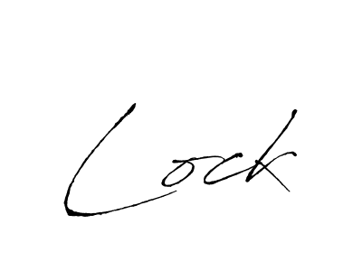 Create a beautiful signature design for name Lock. With this signature (Antro_Vectra) fonts, you can make a handwritten signature for free. Lock signature style 6 images and pictures png