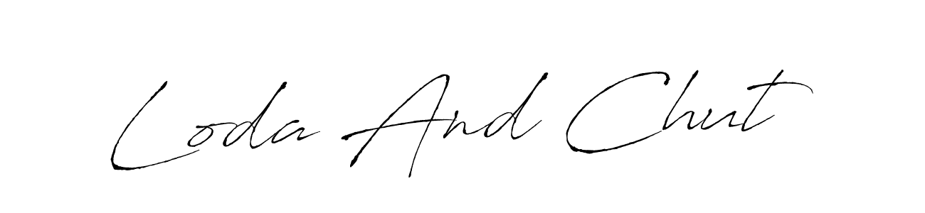 It looks lik you need a new signature style for name Loda And Chut. Design unique handwritten (Antro_Vectra) signature with our free signature maker in just a few clicks. Loda And Chut signature style 6 images and pictures png