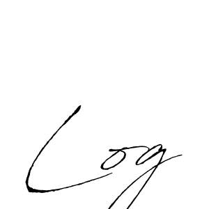 You should practise on your own different ways (Antro_Vectra) to write your name (Log) in signature. don't let someone else do it for you. Log signature style 6 images and pictures png