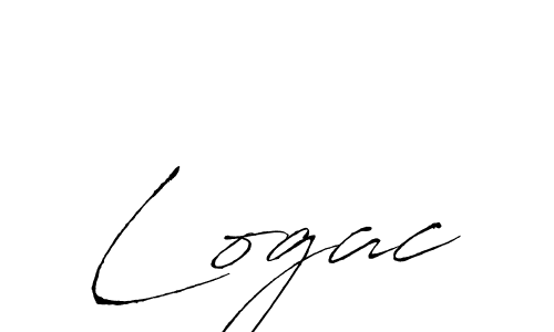 Use a signature maker to create a handwritten signature online. With this signature software, you can design (Antro_Vectra) your own signature for name Logac. Logac signature style 6 images and pictures png