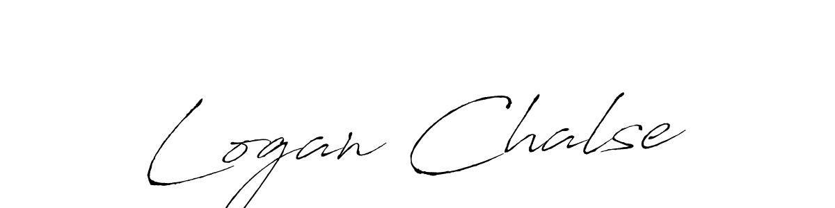 Use a signature maker to create a handwritten signature online. With this signature software, you can design (Antro_Vectra) your own signature for name Logan Chalse. Logan Chalse signature style 6 images and pictures png