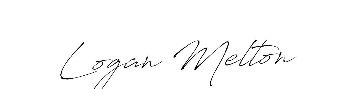 Use a signature maker to create a handwritten signature online. With this signature software, you can design (Antro_Vectra) your own signature for name Logan Melton. Logan Melton signature style 6 images and pictures png