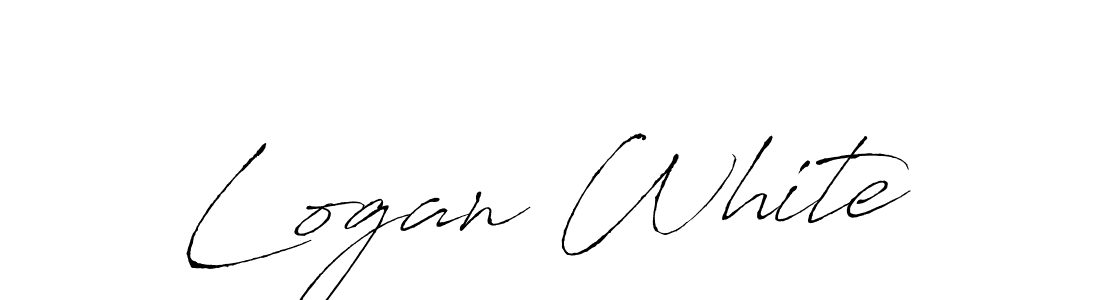 You should practise on your own different ways (Antro_Vectra) to write your name (Logan White) in signature. don't let someone else do it for you. Logan White signature style 6 images and pictures png