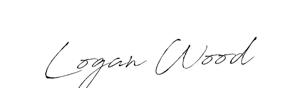 Design your own signature with our free online signature maker. With this signature software, you can create a handwritten (Antro_Vectra) signature for name Logan Wood. Logan Wood signature style 6 images and pictures png