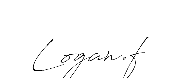 Once you've used our free online signature maker to create your best signature Antro_Vectra style, it's time to enjoy all of the benefits that Logan.f name signing documents. Logan.f signature style 6 images and pictures png