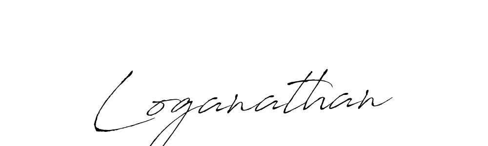 Make a beautiful signature design for name Loganathan. Use this online signature maker to create a handwritten signature for free. Loganathan signature style 6 images and pictures png