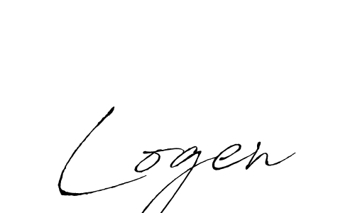 Create a beautiful signature design for name Logen. With this signature (Antro_Vectra) fonts, you can make a handwritten signature for free. Logen signature style 6 images and pictures png