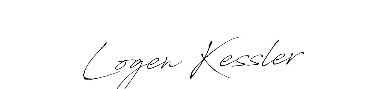 Design your own signature with our free online signature maker. With this signature software, you can create a handwritten (Antro_Vectra) signature for name Logen Kessler. Logen Kessler signature style 6 images and pictures png