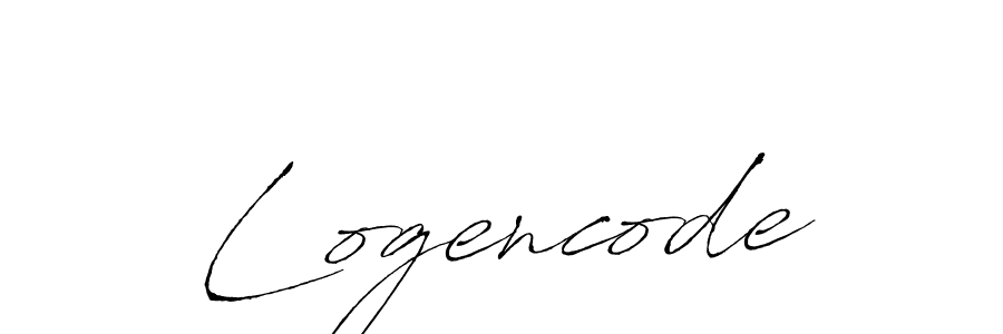 Also we have Logencode name is the best signature style. Create professional handwritten signature collection using Antro_Vectra autograph style. Logencode signature style 6 images and pictures png