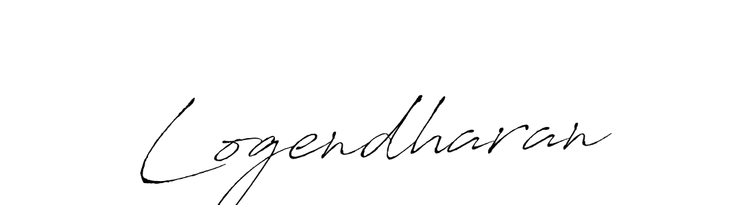 Logendharan stylish signature style. Best Handwritten Sign (Antro_Vectra) for my name. Handwritten Signature Collection Ideas for my name Logendharan. Logendharan signature style 6 images and pictures png