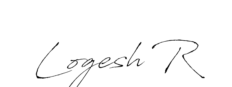 This is the best signature style for the Logesh R name. Also you like these signature font (Antro_Vectra). Mix name signature. Logesh R signature style 6 images and pictures png