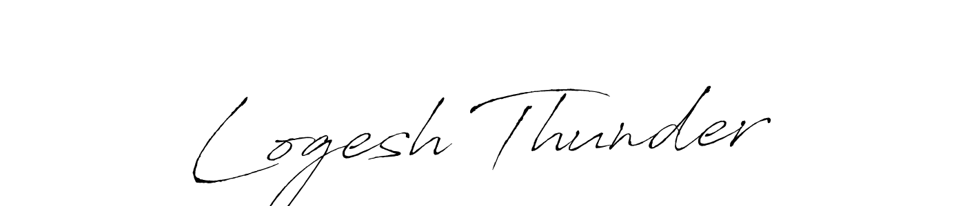 Make a beautiful signature design for name Logesh Thunder. Use this online signature maker to create a handwritten signature for free. Logesh Thunder signature style 6 images and pictures png