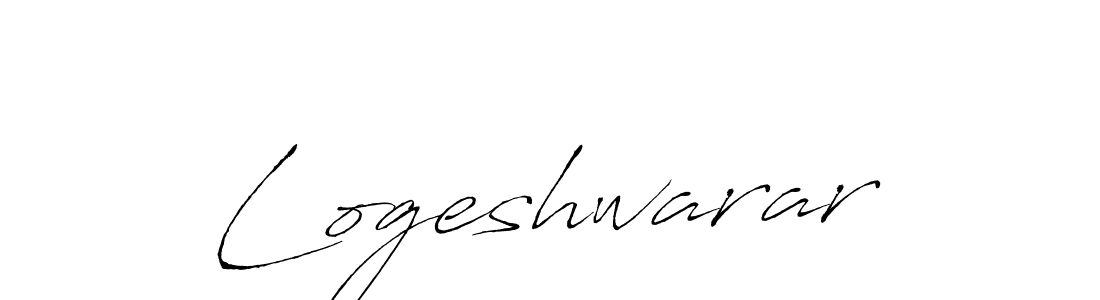 How to make Logeshwarar signature? Antro_Vectra is a professional autograph style. Create handwritten signature for Logeshwarar name. Logeshwarar signature style 6 images and pictures png