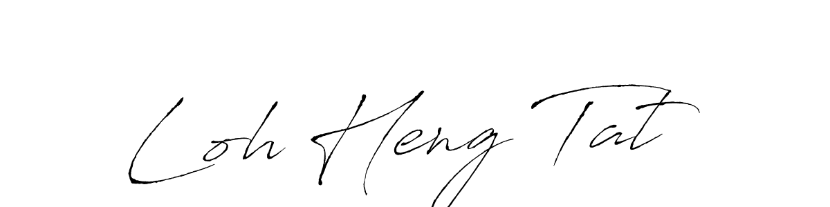 Make a short Loh Heng Tat signature style. Manage your documents anywhere anytime using Antro_Vectra. Create and add eSignatures, submit forms, share and send files easily. Loh Heng Tat signature style 6 images and pictures png