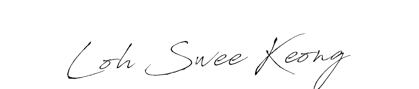 Also we have Loh Swee Keong name is the best signature style. Create professional handwritten signature collection using Antro_Vectra autograph style. Loh Swee Keong signature style 6 images and pictures png