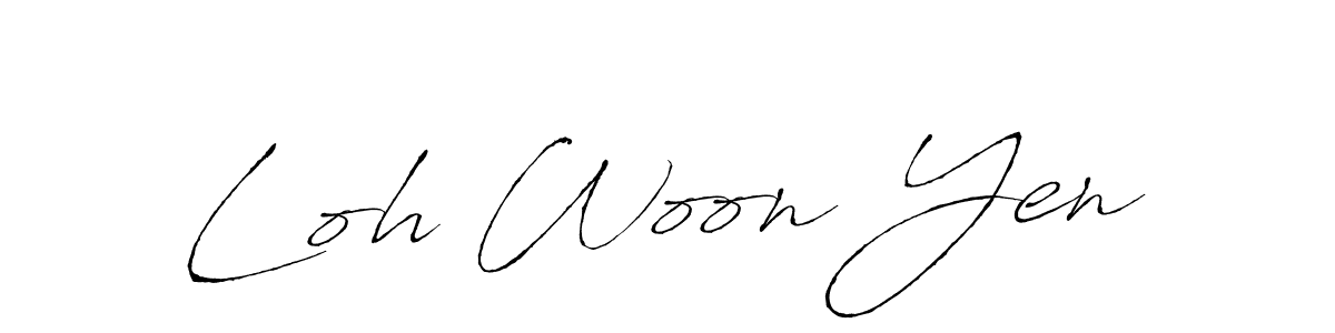 Make a beautiful signature design for name Loh Woon Yen. Use this online signature maker to create a handwritten signature for free. Loh Woon Yen signature style 6 images and pictures png