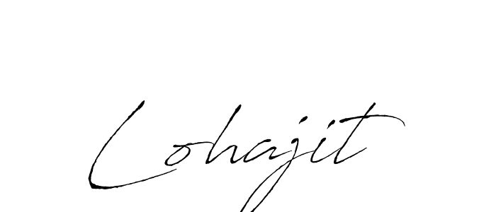 How to make Lohajit name signature. Use Antro_Vectra style for creating short signs online. This is the latest handwritten sign. Lohajit signature style 6 images and pictures png