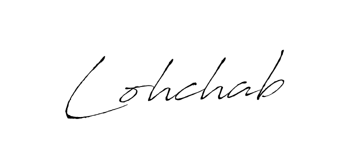 if you are searching for the best signature style for your name Lohchab. so please give up your signature search. here we have designed multiple signature styles  using Antro_Vectra. Lohchab signature style 6 images and pictures png