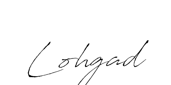Create a beautiful signature design for name Lohgad. With this signature (Antro_Vectra) fonts, you can make a handwritten signature for free. Lohgad signature style 6 images and pictures png