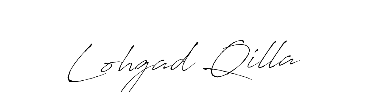 Also we have Lohgad Qilla name is the best signature style. Create professional handwritten signature collection using Antro_Vectra autograph style. Lohgad Qilla signature style 6 images and pictures png