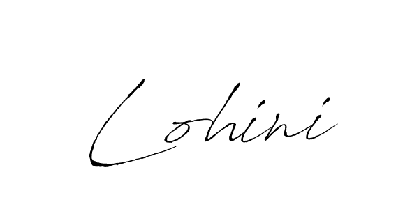 The best way (Antro_Vectra) to make a short signature is to pick only two or three words in your name. The name Lohini include a total of six letters. For converting this name. Lohini signature style 6 images and pictures png