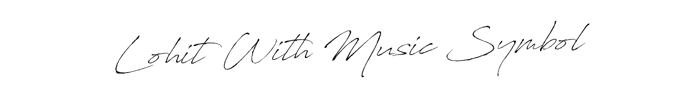 This is the best signature style for the Lohit With Music Symbol name. Also you like these signature font (Antro_Vectra). Mix name signature. Lohit With Music Symbol signature style 6 images and pictures png