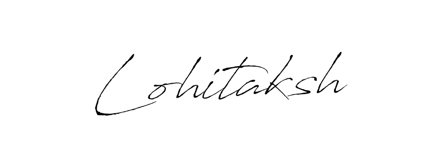 How to make Lohitaksh name signature. Use Antro_Vectra style for creating short signs online. This is the latest handwritten sign. Lohitaksh signature style 6 images and pictures png