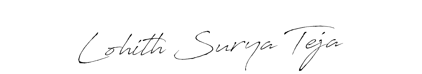 Also You can easily find your signature by using the search form. We will create Lohith Surya Teja name handwritten signature images for you free of cost using Antro_Vectra sign style. Lohith Surya Teja signature style 6 images and pictures png