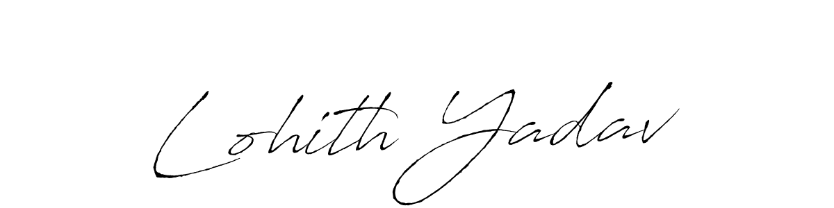 Make a beautiful signature design for name Lohith Yadav. Use this online signature maker to create a handwritten signature for free. Lohith Yadav signature style 6 images and pictures png