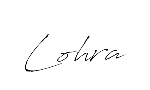 Make a beautiful signature design for name Lohra. With this signature (Antro_Vectra) style, you can create a handwritten signature for free. Lohra signature style 6 images and pictures png