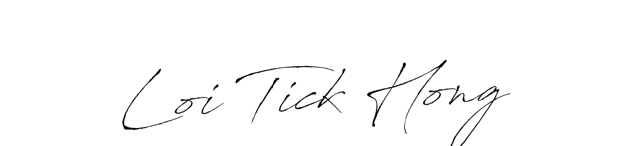 Make a beautiful signature design for name Loi Tick Hong. Use this online signature maker to create a handwritten signature for free. Loi Tick Hong signature style 6 images and pictures png