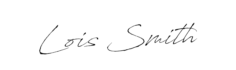 Lois Smith stylish signature style. Best Handwritten Sign (Antro_Vectra) for my name. Handwritten Signature Collection Ideas for my name Lois Smith. Lois Smith signature style 6 images and pictures png